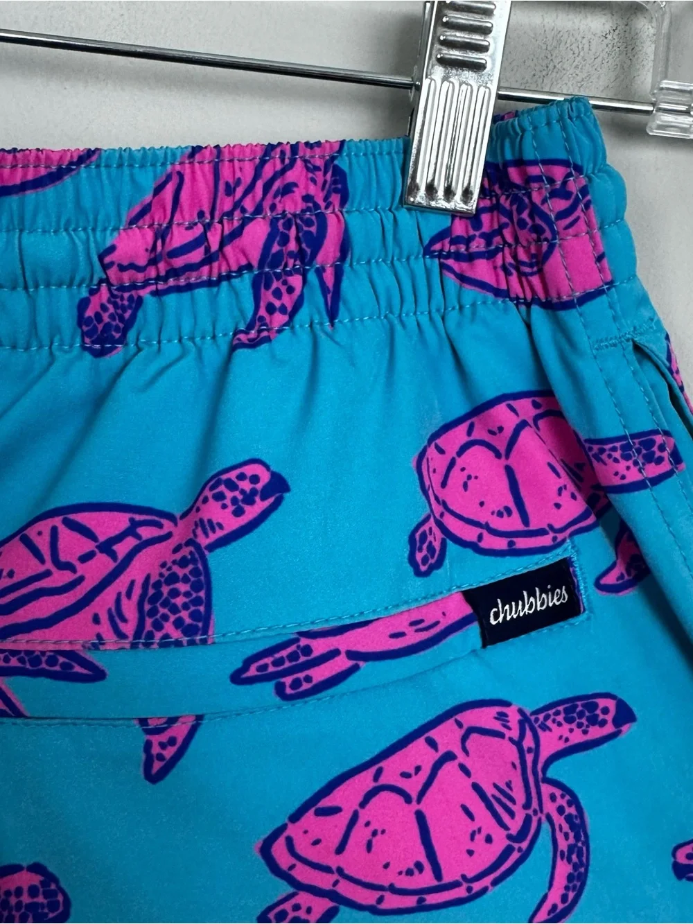 chubbies vibrant aqua